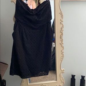 NY & Company strapless dress with pockets